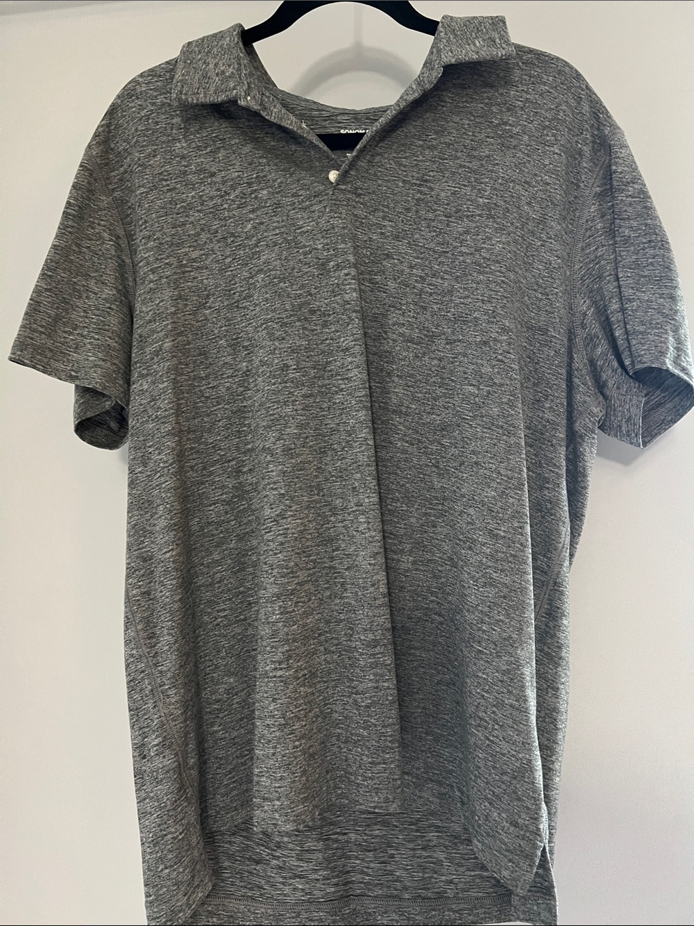 Sonoma Men's Gray Heather Polo Shirt